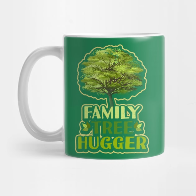 Family Tree Hugger by Contentarama